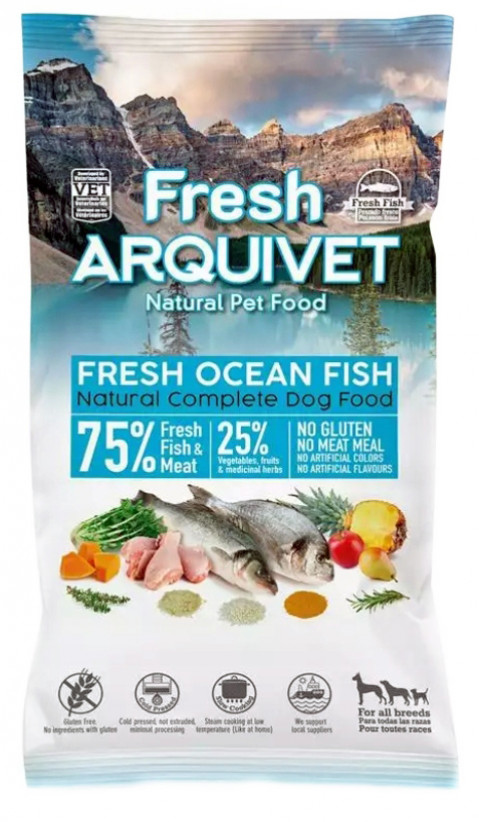 ARQUIVET Fresh Ryba oceaniczna - sucha karma dla psa - 100g - Galeria zdjęcie 1