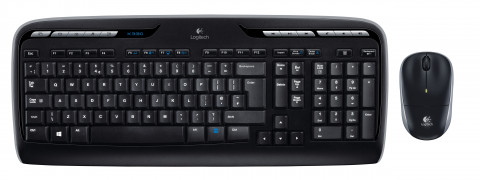 Zestaw Klawiatura + Mysz Logitech MK330 Combo, bezprzewodowy - Galeria zdjęcie 1