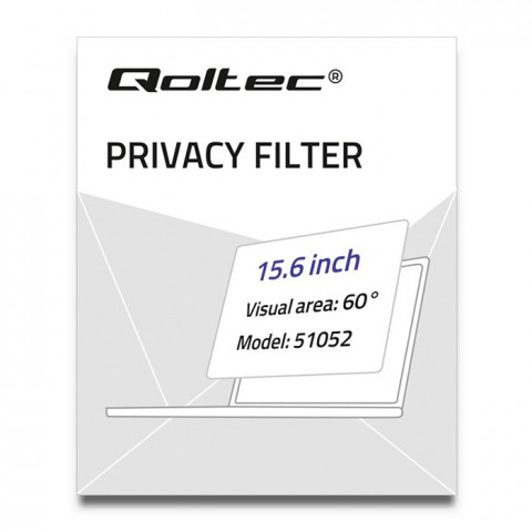 QOLTEC FILTR PRYWATYZUJĄCY RODO 15.6" (16:9) - Galeria zdjęcie 3
