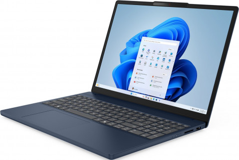 Lenovo IdeaPad Slim 3 15ARP10 Ryzen 5 7533HS 15.3" WUXGA IPS 300nits AG 60Hz 16GB DDR5 SSD512 Radeon 660M Graphics Cam720p Win11 Cosmic Blue - Galeria zdjęcie 2