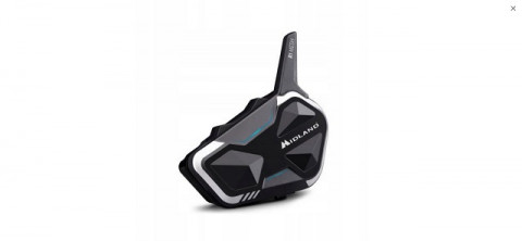 Interkom motocyklowy Midland R1 MESH SINGLE na 1 kask - Galeria zdjęcie 4