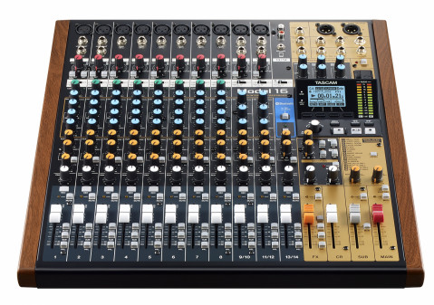 Tascam Model 16 - 14-kanałowy mikser analogowy z 16-ścieżkowym, cyfrowym rejestratorem - Galeria zdjęcie 5