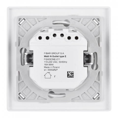 FIBARO Gniazdko Walli Outlet N typ E FGWSONE-011 - Galeria zdjęcie 3