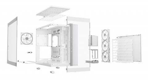 OBUDOWA BE QUIET! Light Base 900 FX White - Galeria zdjęcie 6