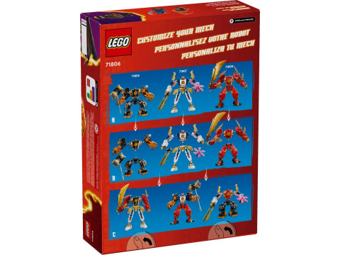 LEGO Ninjago 71806 Mech żywiołu ziemi Cole’a - Galeria zdjęcie 2