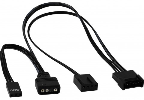 Wentylator AEROCOOL PGS SATURN 12F ARGB 6P (120mm) - Galeria zdjęcie 4