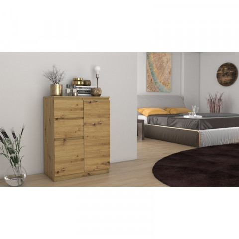 KOMODA 2 DRZWI 2 SZUFLADY ARTISAN - Galeria zdjęcie 2
