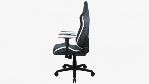 FOTEL AEROCOOL CROWN AeroSuede STEEL BLUE - Galeria zdjęcie 5