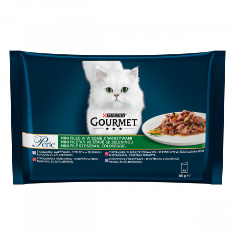 GOURMET Perle - karma dla kota - 4 x 85g - Galeria zdjęcie 1