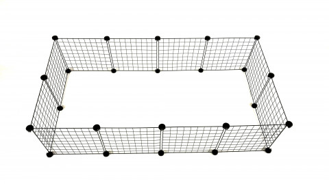 C&C Modułowy kojec - wybieg dla psa - 145x75x37 cm - Galeria zdjęcie 7