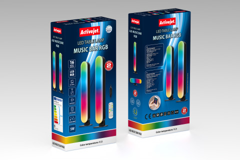 Lampka muzyczna LED Activejet AJE-MUSIC BAR RGB - Galeria zdjęcie 16