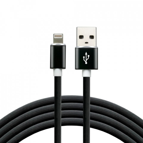 EVERACTIVE KABEL USB LIGHTNING, SILIKON, CBS-1IB - Galeria zdjęcie 1
