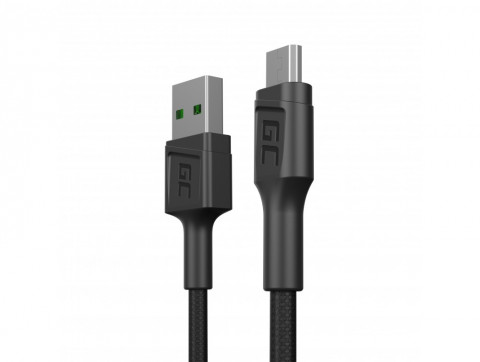 GREEN CELL KABEL KABGC23 USB - MICRO USB 0,3M - Galeria zdjęcie 1