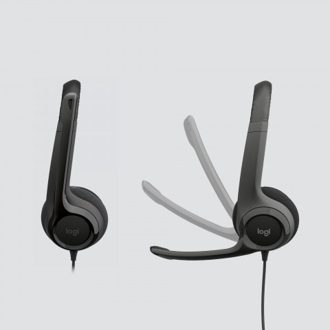 Słuchawki Logitech USB headset H390. - Galeria zdjęcie 3