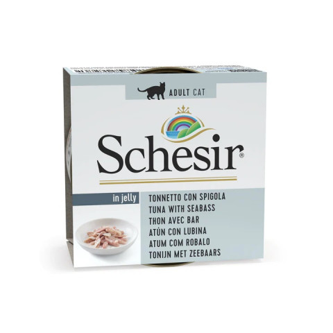 SCHESIR dla kotów Oceanic Adult w Galarecie Tuńczyk z Bass 85g - Galeria zdjęcie 1