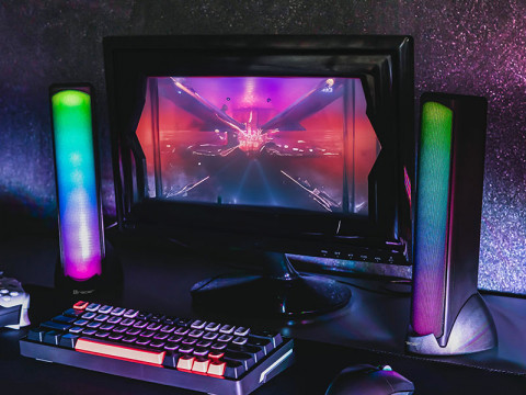 TRACER GŁOŚNIKI 2.0 BLUETOOTH SIGMA USB RGB - Galeria zdjęcie 4