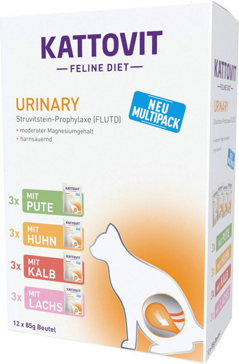 KATTOVIT Feline Diet Urinary - mokra karma dla kota - 12x85 g - Galeria zdjęcie 1
