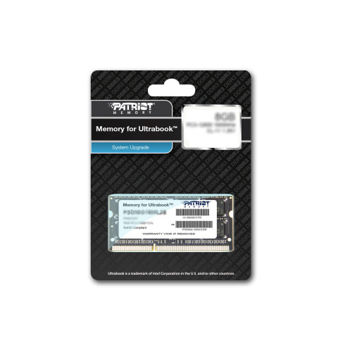 PATRIOT DDR3 8GB Ultrabook 1600MHz CL11 SO-DIMM - Galeria zdjęcie 6