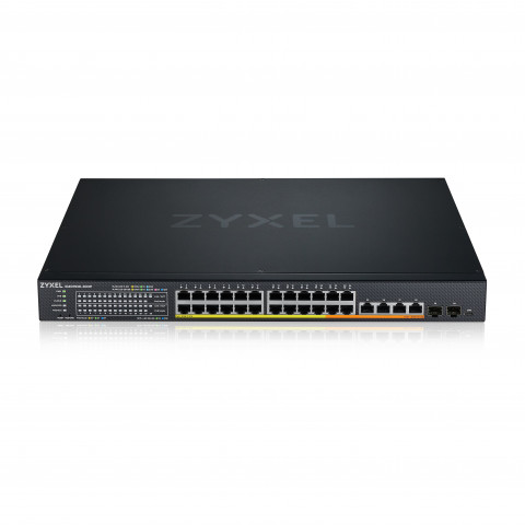 Switch Zyxel XMG1930-30HP 30p PoE (PoE+: 20;PoE++: 8) 700W Managed Multigigabit/10G - Galeria zdjęcie 1