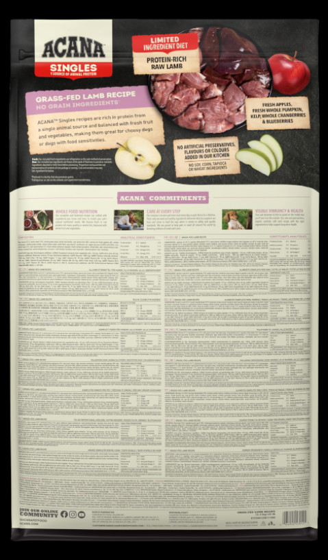ACANA Grass-fed Lamb - sucha karma dla psa - 11,4 kg + 2 kg za 1 zł! - Galeria zdjęcie 3