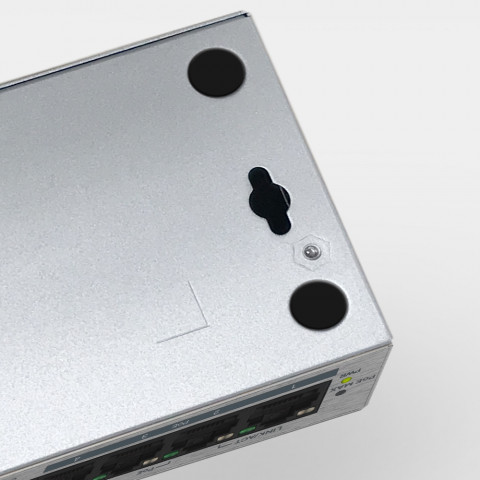 Switch Zyxel GS1005-HP 5p PoE (PoE+: 4) 60W Unmanaged Gigabit - Galeria zdjęcie 9
