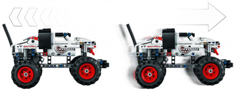 LEGO Technic 42150 Monster Jam Monster Mutt Dalmatian - Galeria zdjęcie 5