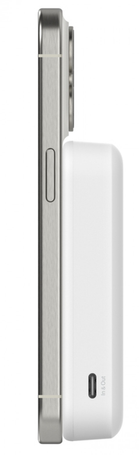 BELKIN POWERBANK MAGSAFE 10000 MAH, 15W, QI2, WHT - Galeria zdjęcie 6