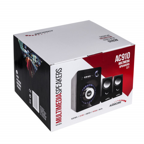 AUDIOCORE ZESTAW GŁOŚNIKÓW BLUETOOTH 2.1 AC910 - Galeria zdjęcie 3