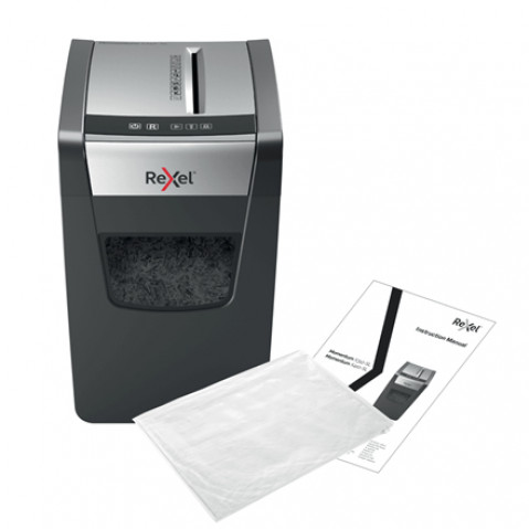 Rexel Niszczarka Momentum X312-SL Slimline, 12 kartek, 23 l kosz - Galeria zdjęcie 8