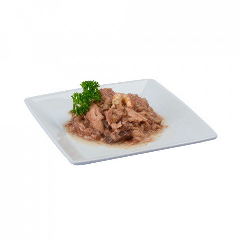 MOONLIGHT Dinner Nr 7 Tuńczyk i krewetki - mokra karma dla kota - 80g - Galeria zdjęcie 2