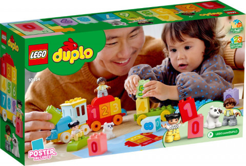 LEGO DUPLO 10954 Pociąg z cyferkami nauka liczenia - Galeria zdjęcie 2