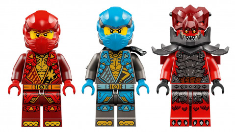 LEGO NINJAGO 71830 Burzowy jeździec-mech Kaia - Galeria zdjęcie 7