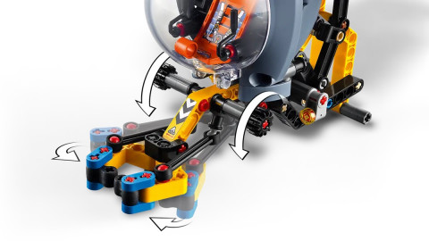 LEGO TECHNIC 42201 Technic Badawcza łódź podwodna - Galeria zdjęcie 8