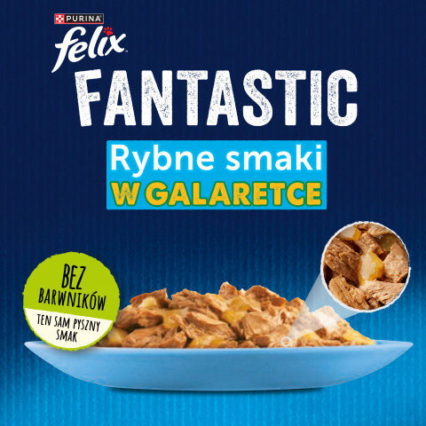 FELIX Fantastic Ryba - mokra karma dla kota - 12x85g - Galeria zdjęcie 4