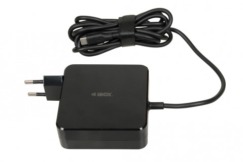 UNIW. ZASILACZ DO LAPTOPA I-BOX IUZ100TC 100W USBC - Galeria zdjęcie 1