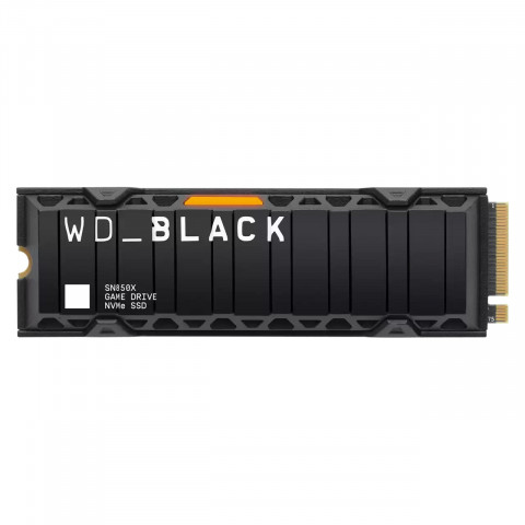 Dysk SSD WD Black SN850X WDS100T2XHE (1 TB ; M.2; PCIe NVMe 4.0 x4; heatsink) - Galeria zdjęcie 1