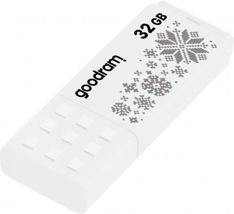 GOODRAM FLASHDRIVE 32GB UME2-WINTER WHITE USB 2.0 - Galeria zdjęcie 1