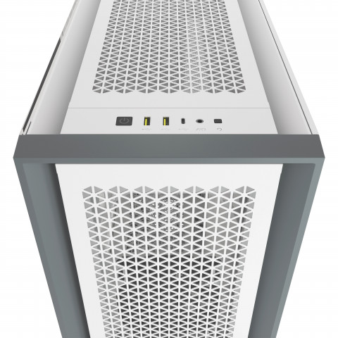 Obudowa Corsair 5000D AIRFLOW Mid-Tower ATX Tempered Glass White (CC-9011211-WW) - Galeria zdjęcie 6