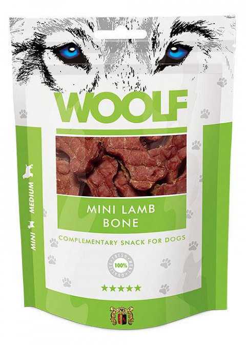WOOLF Przysmak Mini Lamb Bone dla psa 100g - Galeria zdjęcie 1
