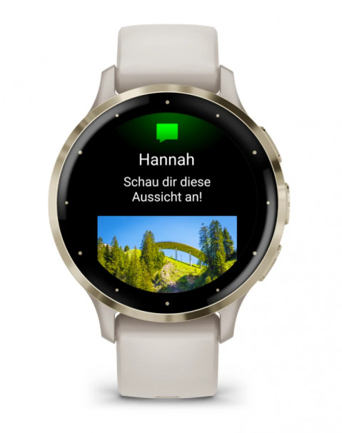 Zegarek Garmin Venu 3S 41mm Złoty - Galeria zdjęcie 4