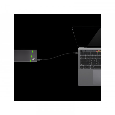 GREEN CELL KABEL KABGC31 USB-C - USB-C 0,3M - Galeria zdjęcie 2