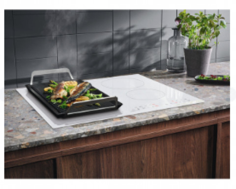 Płyta indukcyjna ELECTROLUX LIV63431BW biała - Galeria zdjęcie 2