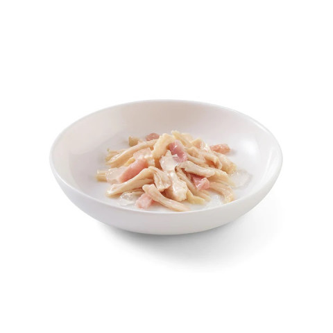 SCHESIR dla kotów Single Dish Fileciki z Kurczaka i Szynką 50g - Galeria zdjęcie 2