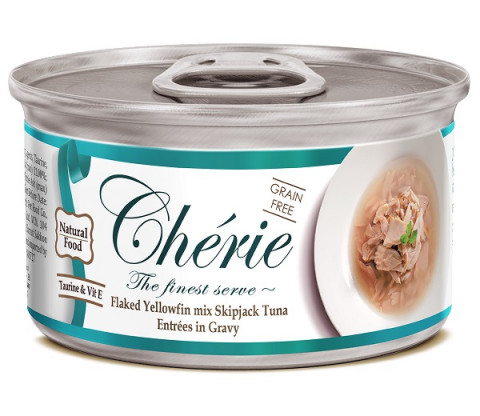 Cherie MIKS TUŃCZYKA W SOSIE zestaw 24 x 80g - Galeria zdjęcie 2