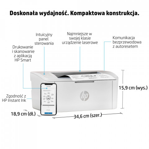 DRUKARKA HP LASER LASERJET PRO M110w - Galeria zdjęcie 11