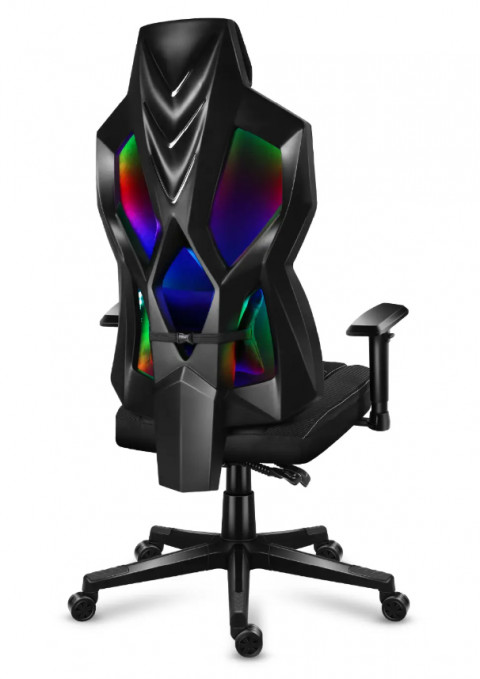 Fotel gamingowy Huzaro Combat 6.2 Black RGB - Galeria zdjęcie 9