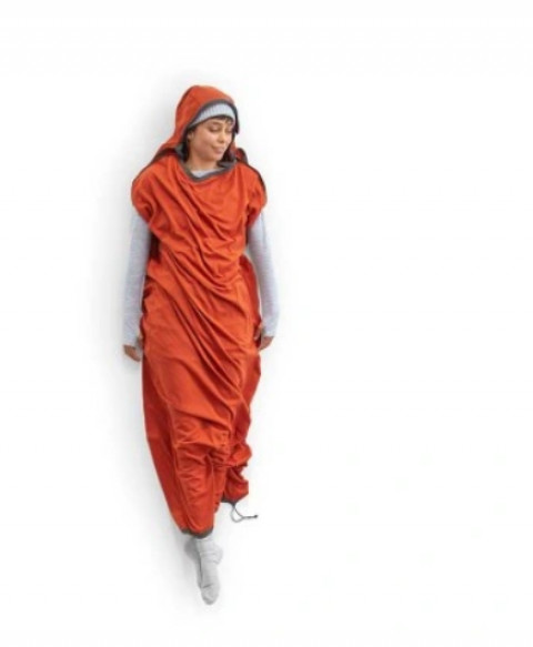 Wkładka do śpiwora SEA TO SUMMIT Reactor Fleece - Mummy w/ Drawcord - Compact - Galeria zdjęcie 3