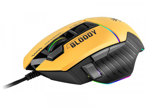 A4TECH MYSZ W95MAX USB SPORTS LIME A4TMYS47259 - Galeria zdjęcie 1