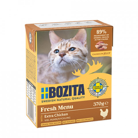 BOZITA Kurczak w galaretce - mokra karma dla kota - 370g - Galeria zdjęcie 2