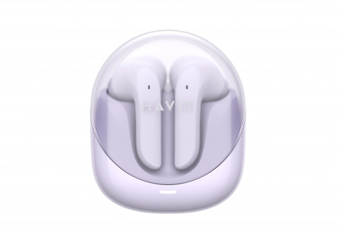 Słuchawki Bluetooth Havit Modern Buds (fiolet) - Galeria zdjęcie 2